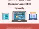 How To Make Your Domain Name SEO Friendly