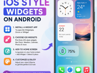 How to Get iOS Style Widgets on Android